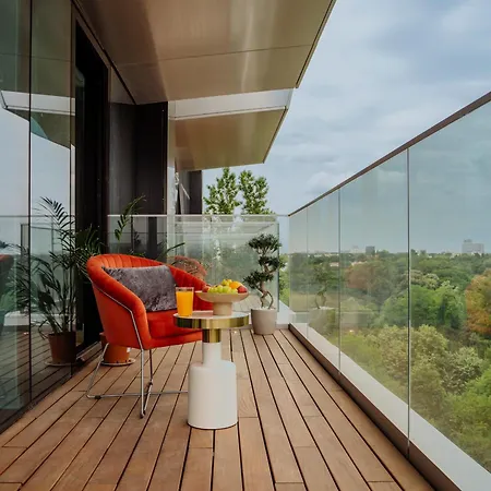 A Glass Paradise: Exclusive Flat At One Floreasca Apartment *